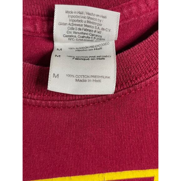 Iowa State T-shirt  Cyclone Nation Football Tee Mens Medium Red - Picture 7 of 12